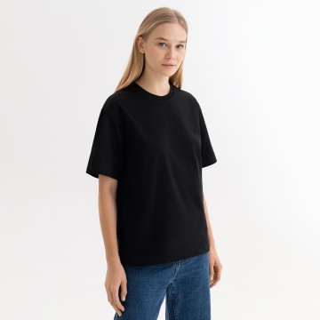 Portobello Футболка унисекс RUST, 240 гр., черная, размер XXXL с логотипом на заказ