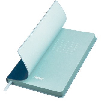 Portobello Ежедневник Latte NEW недатированный, синий/голубой (без упаковки, без стикера) с логотипом на заказ