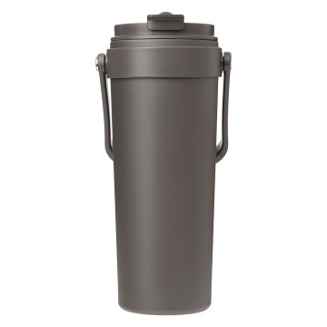 Portobello Термокружка вакуумная Соло (Solo), серая с логотипом на заказ