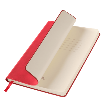 Portobello Ежедневник Verona недатированный, красный с логотипом на заказ