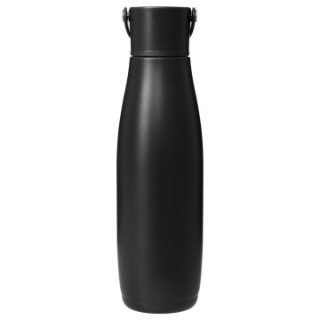 Portobello Термобутылка вакуумная герметичная Bosca, черная с логотипом на заказ