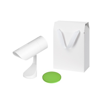 Portobello Подарочный набор Призма, Аурис (Prisma, Auris), салатовый (увлажнитель воздуха, зарядное устройство) с логотипом на заказ