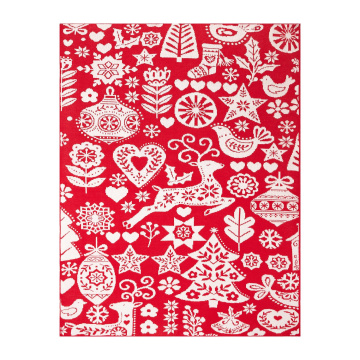 Portobello Плед под заказ с индивидуальным принтом. Полиэстер-софт,Жаккард-зеркальный 2 цвета. Размер 130х160 с логотипом на заказ