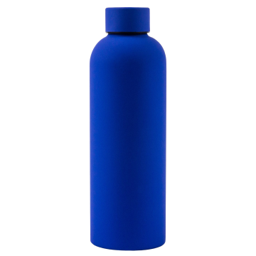 Portobello Термобутылка вакуумная герметичная Прима Ультрамарин (Prima Ultramarine), ярко-синяя с логотипом на заказ