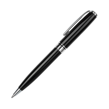 Portobello Шариковая ручка Тесоро (Tesoro), черная с логотипом на заказ