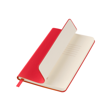 Portobello Ежедневник Spark mini A6 недатированный, красный с логотипом на заказ