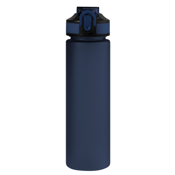 Portobello Бутылка для воды Флип (Flip), синяя с логотипом на заказ