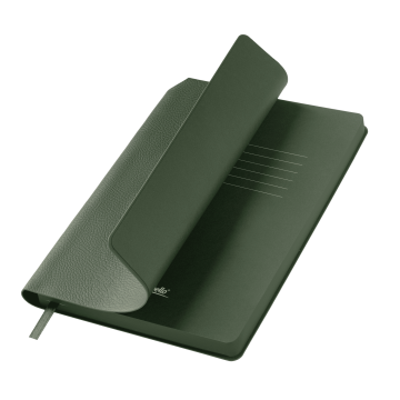 Portobello Ежедневник Молто (Molto) недатированный, зеленый с логотипом на заказ