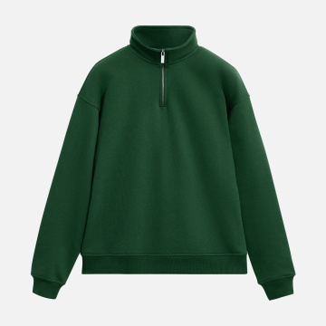 Portobello Толстовка на молнии унисекс FLOW, зеленая, размер XS/S с логотипом на заказ