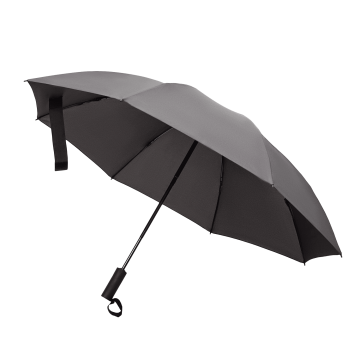 Portobello Зонт обратного сложения Олимп (Olymp), серый с логотипом на заказ
