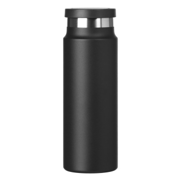 Portobello Термобутылка вакуумная герметичная Аллегра, черная с логотипом на заказ