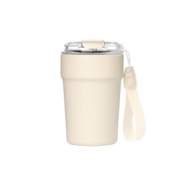 Portobello Термокружка вакуумная Monaco, бежевый с логотипом на заказ