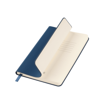 Portobello Ежедневник Спарк мини (Spark mini) A6 недатированный, синий с логотипом на заказ