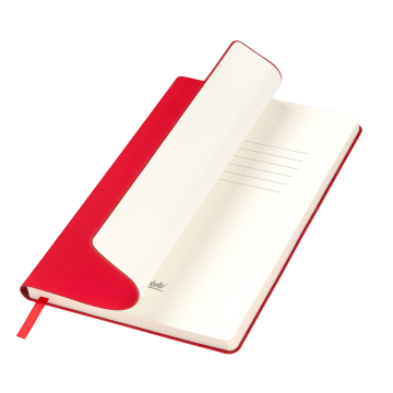 Portobello Ежедневник Spark недатированный, красный (без упаковки, без стикера) с логотипом на заказ