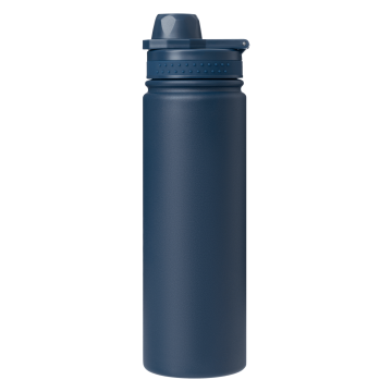 Portobello Термобутылка вакуумная герметичная Савона (Savona), синяя с логотипом на заказ