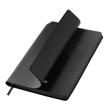Portobello Ежедневник Молто (Molto) недатированный, черный с логотипом на заказ