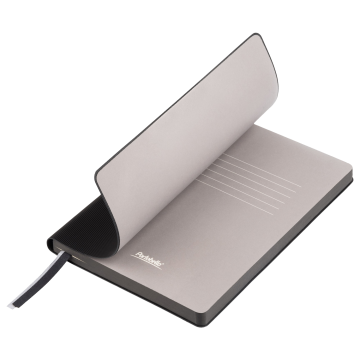 Portobello Ежедневник Rain недатированный, черный с логотипом на заказ