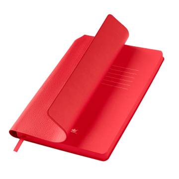 Portobello Ежедневник Молто (Molto) недатированный, красный с логотипом на заказ