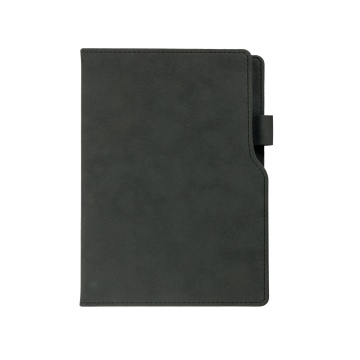 Portobello Ежедневник Комфорт Бук (Comfort Book) А5, черный с логотипом на заказ