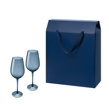 Portobello Подарочный набор 2 бокала для вина Тоскана (Toscana) в большом подарочном пакете с логотипом на заказ