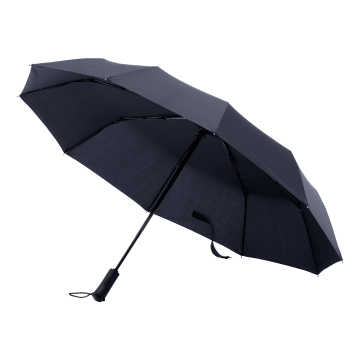 Portobello Зонт складной Леванте (Levante), синий с логотипом на заказ
