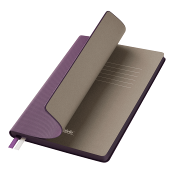Portobello Ежедневник Rain недатированный, фиолетовый (без упаковки, без стикера) с логотипом на заказ