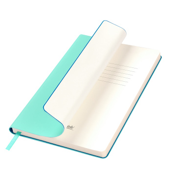 Portobello Ежедневник Спарк (Spark) недатированный, мятный (без упаковки, без стикера) с логотипом на заказ