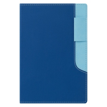 Portobello Ежедневник B2Book Medio Wing недатированный, синий с логотипом на заказ