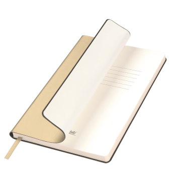 Portobello Ежедневник Спарк (Spark) недатированный, белое золото (без упаковки, без стикера) с логотипом на заказ