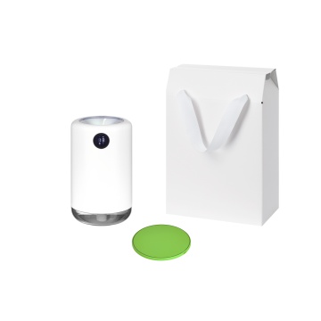 Portobello Подарочный набор Блисс (Bliss) , Аурис (Auris), салатовый (увлажнитель воздуха, зарядное устройство) с логотипом на заказ